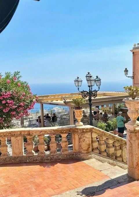 Mediterranean terrace